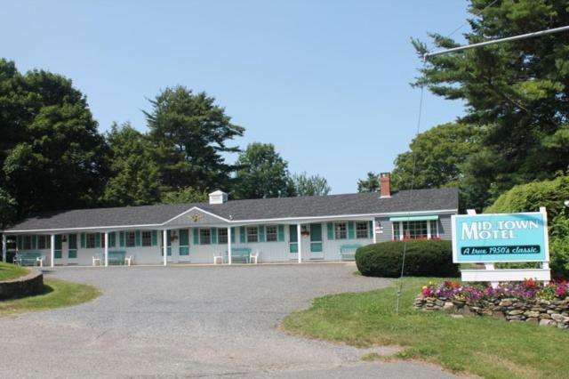 Mid-Town Motel Boothbay Harbor Exterior foto